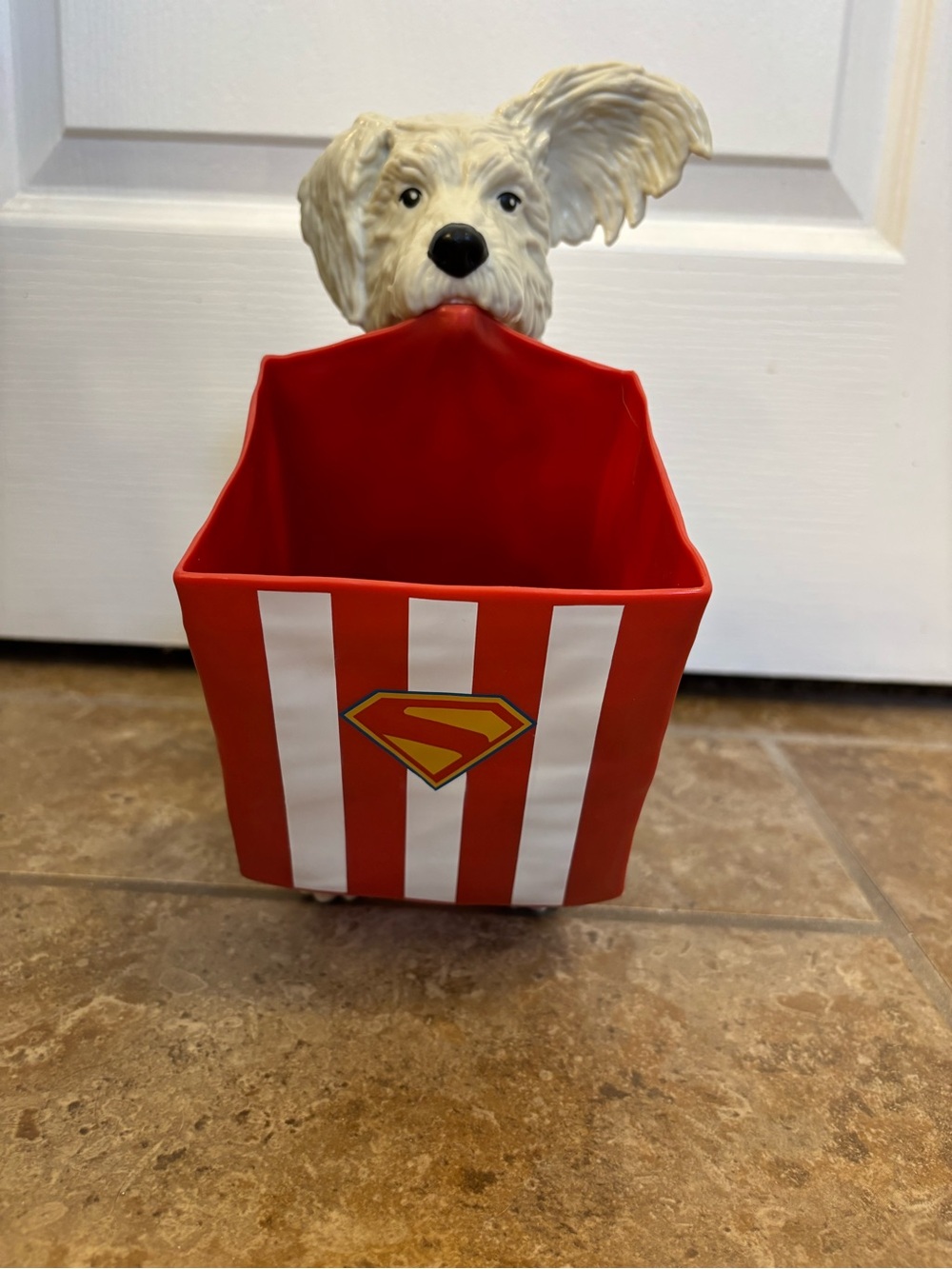 Krypto Popcorn Bucket from Superman Movie 2025